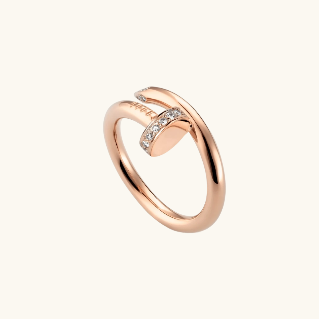DELUXE ROSE GOLD NAGELRING