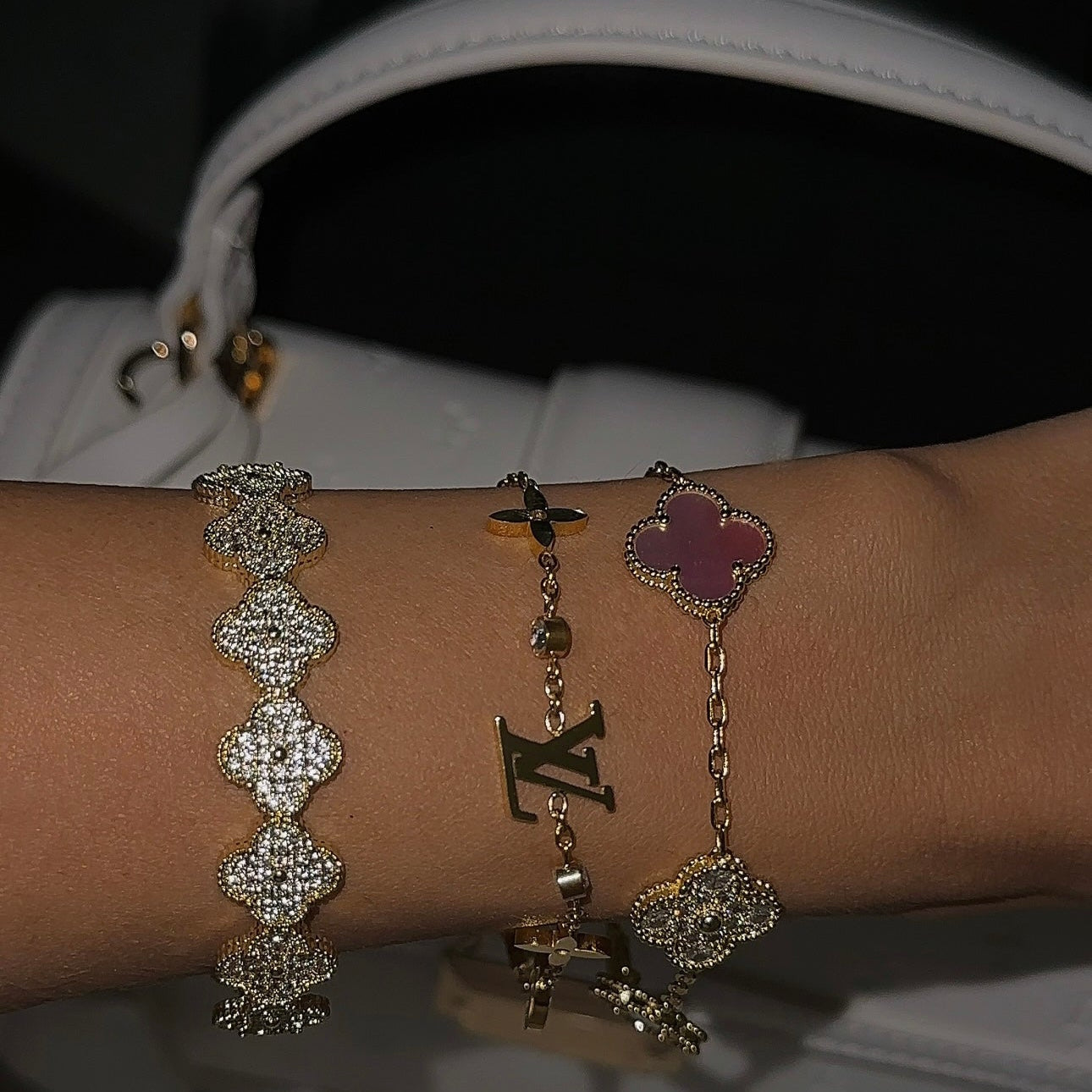 EXCLUSIVE | Lottie-Armband Gold