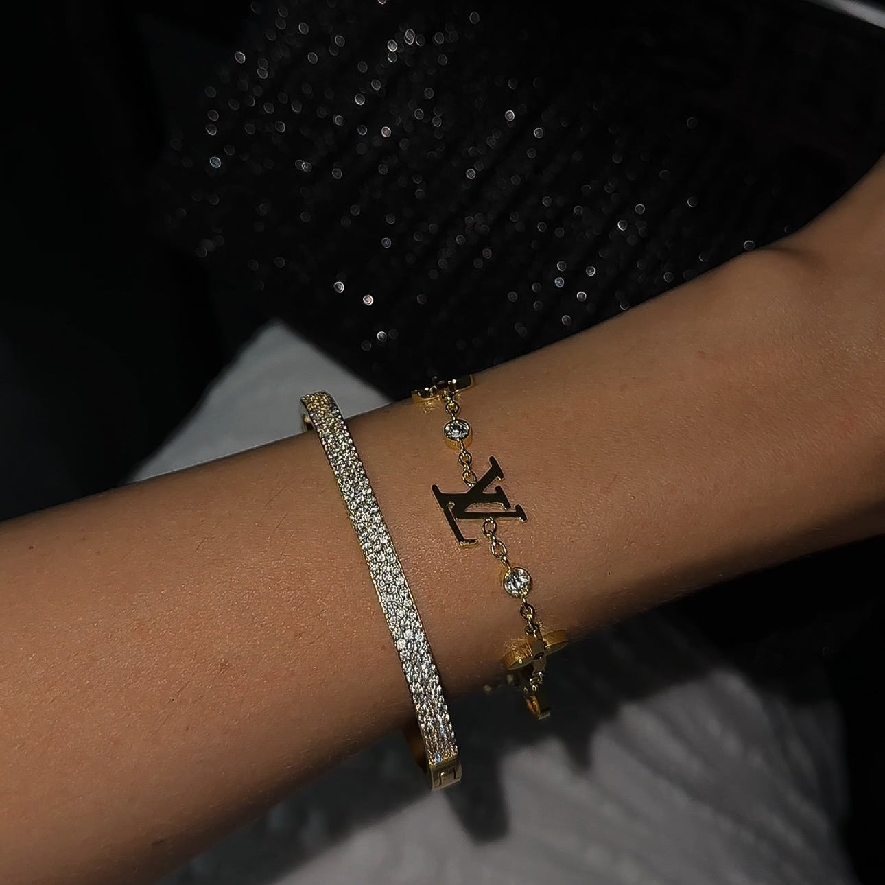EXCLUSIVE | Lottie-Armband Gold