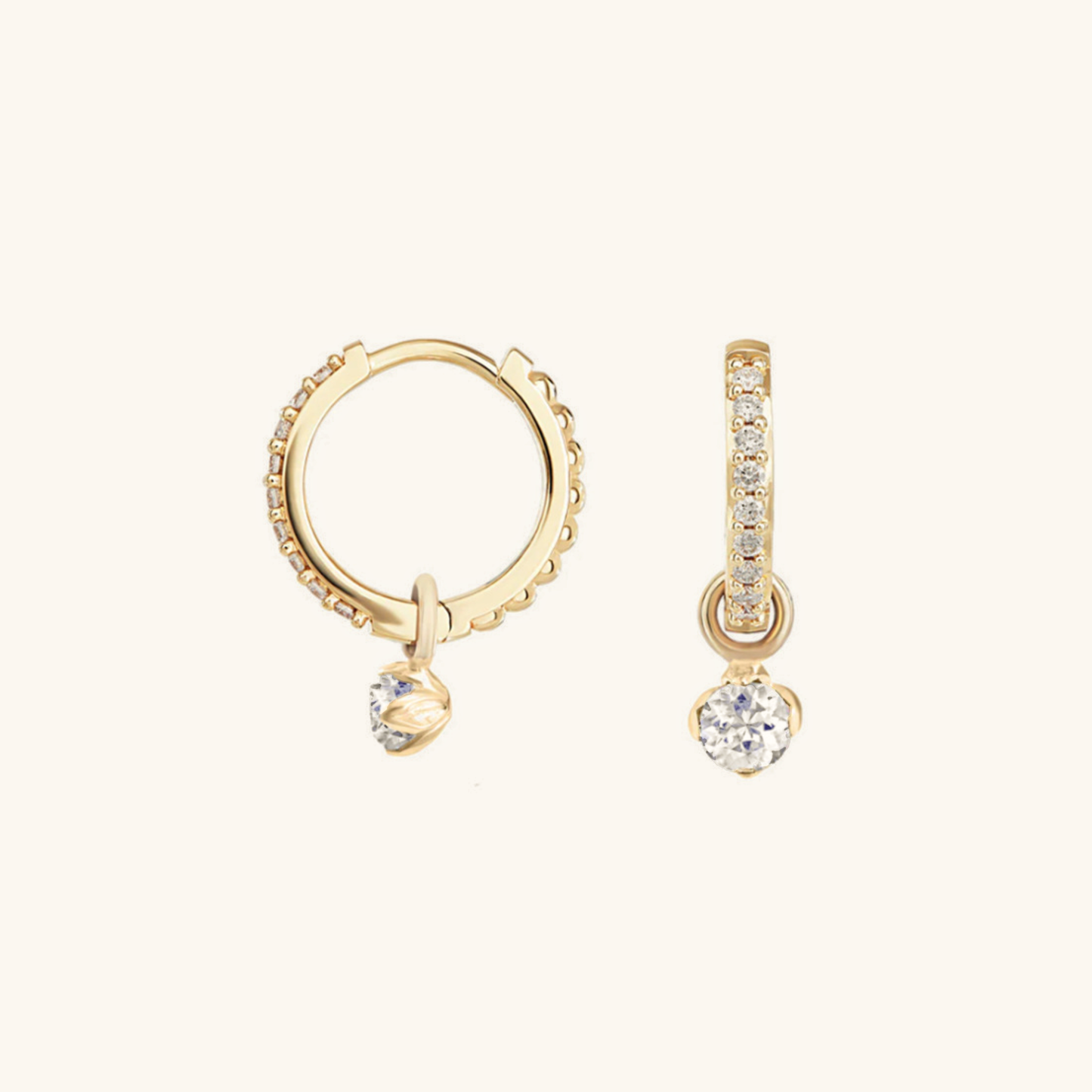 Blake Wende-Diamant-Hoops