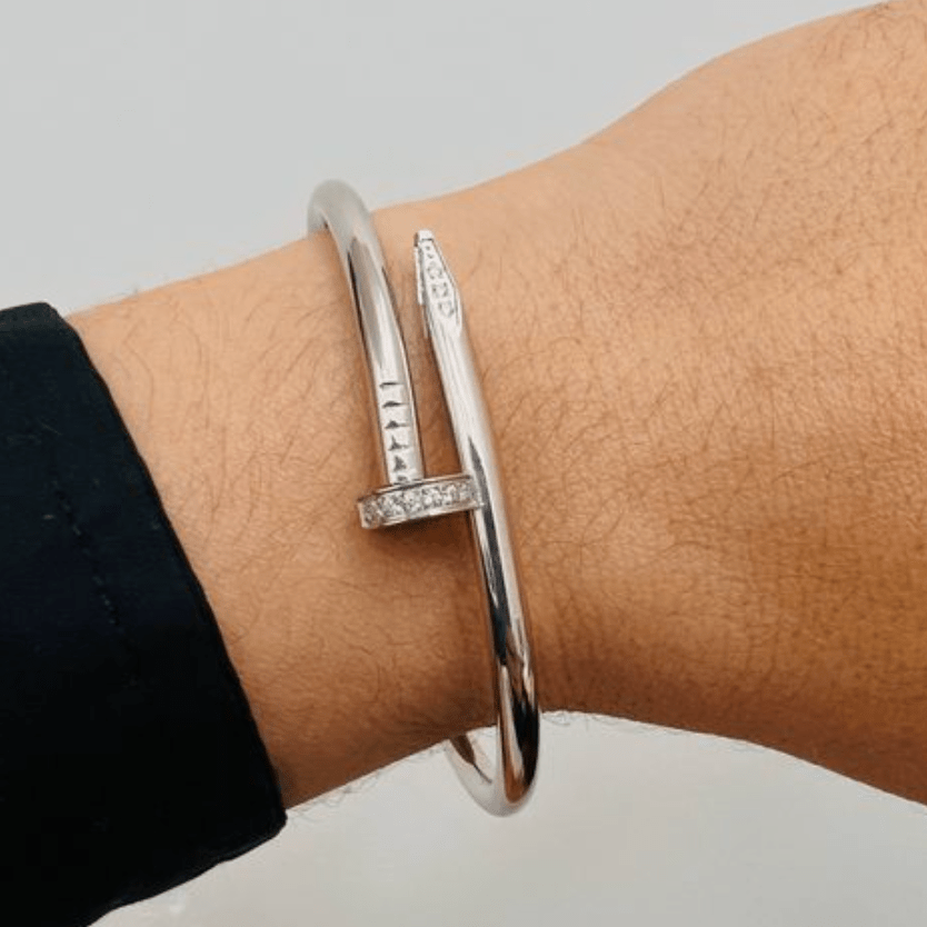 ELEGANZ NAGEL DELUXE SILBER