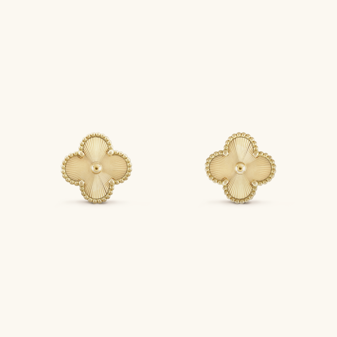 CLOVER | GOLDENE OHRRINGE