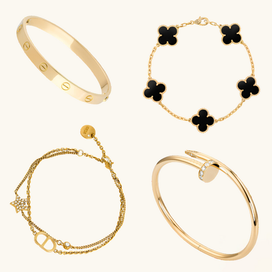 4-teiliges Armband-Set Sofia