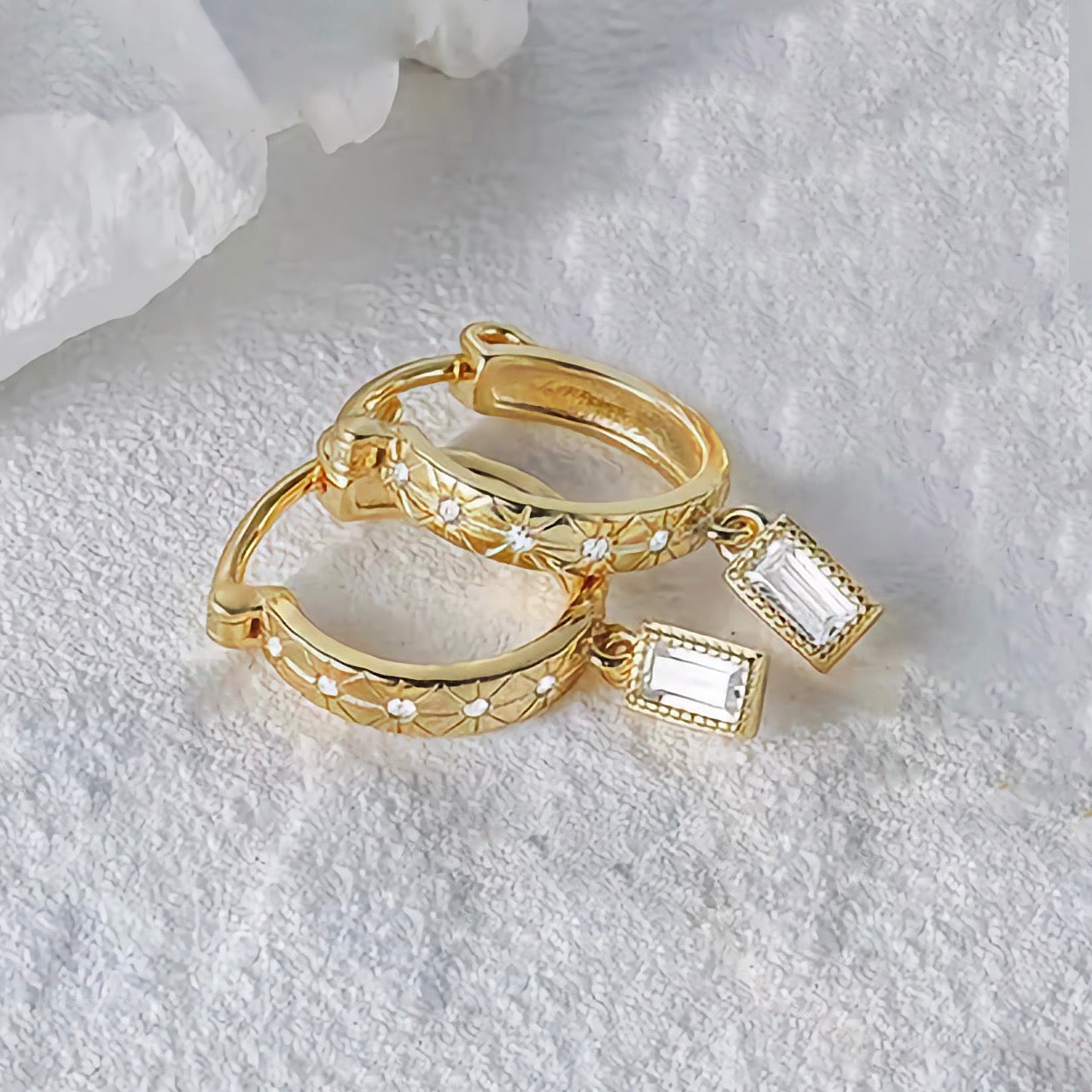 Cassidy Diamant Creolen