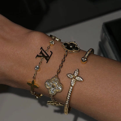 EXCLUSIVE | Lottie-Armband Gold