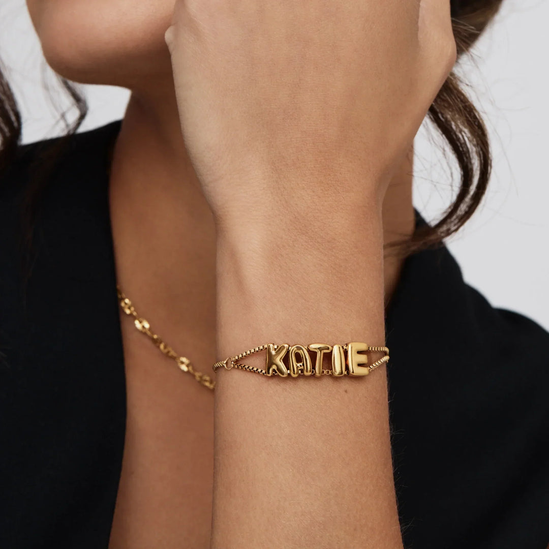 Bubble Name Armband