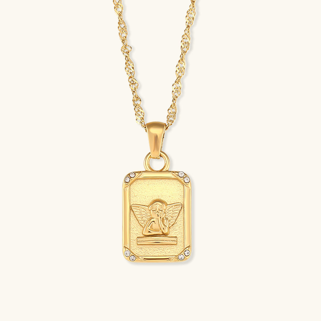 Cleo Gold Halskette