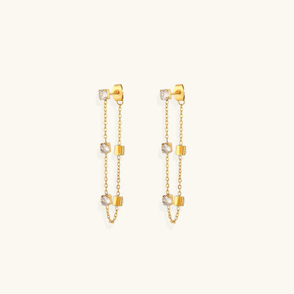 Iris Diamant Ohrringe