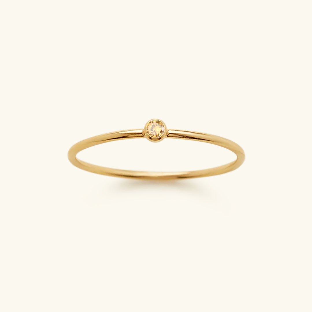 Amelia Geburtsstein Stapelring