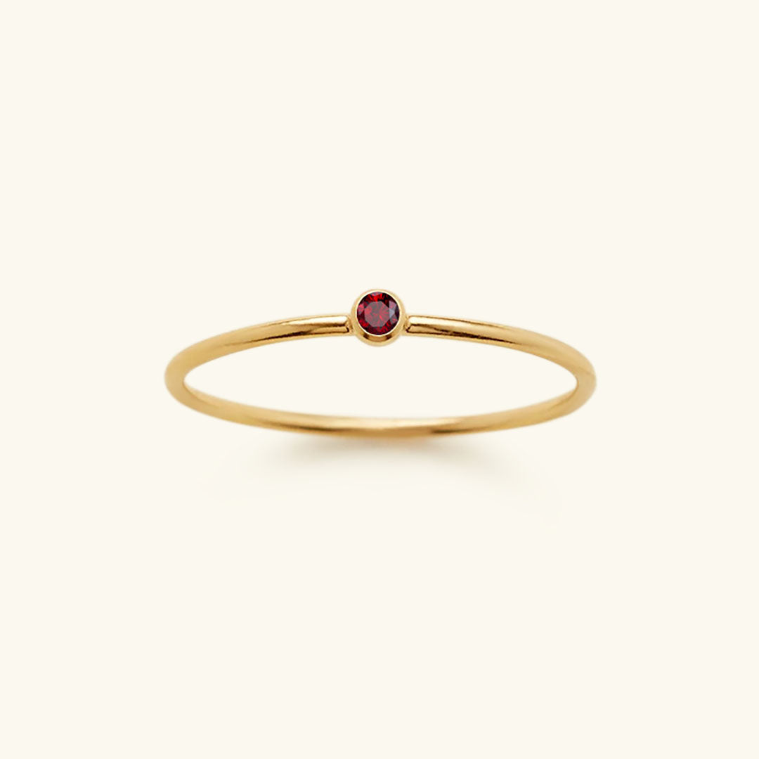 Amelia Geburtsstein Stapelring