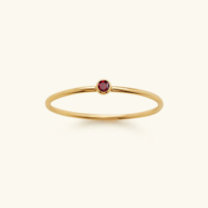 Amelia Geburtsstein Stapelring