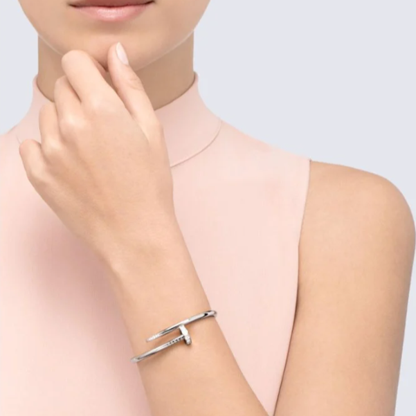 ELEGANCE PIN ARMBAND - SILBER