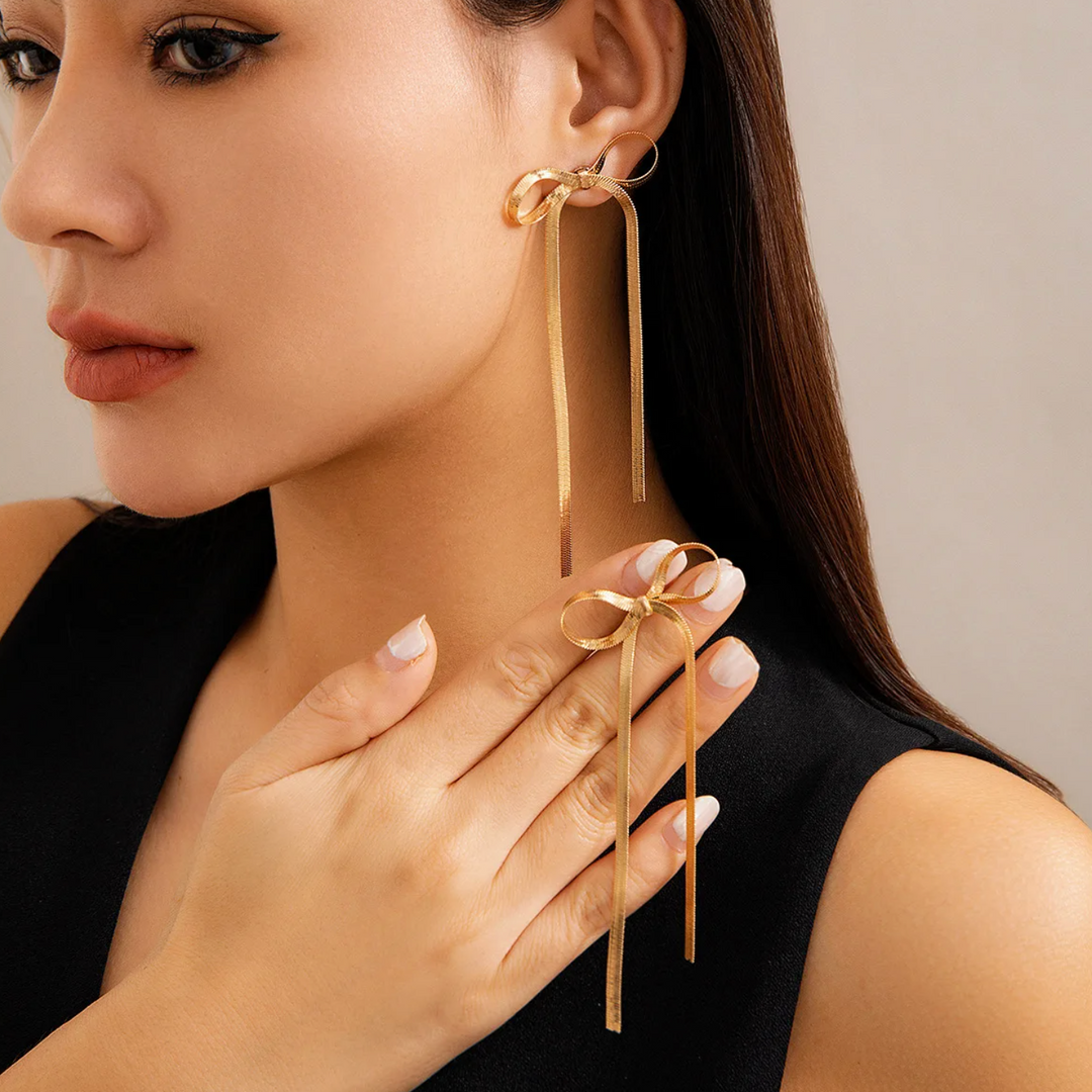 Carol Schleifen Ohrringe