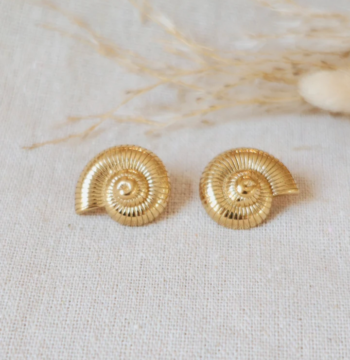 Chunky Shell Ohrringe