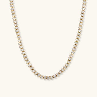 Wisteria Diamant Tennis-Halskette