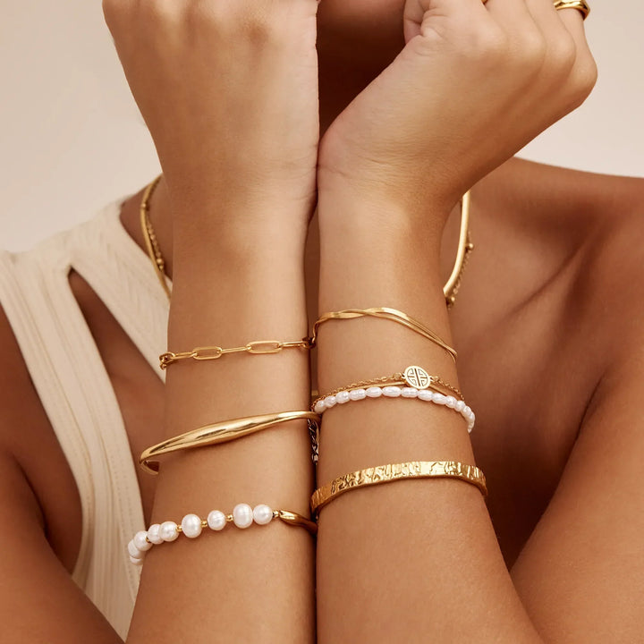 Isla Süßwasserperlenarmband