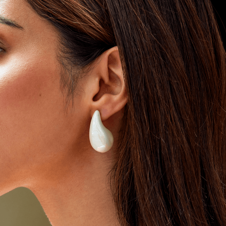 Elena Perlen Tropfen Ohrringe