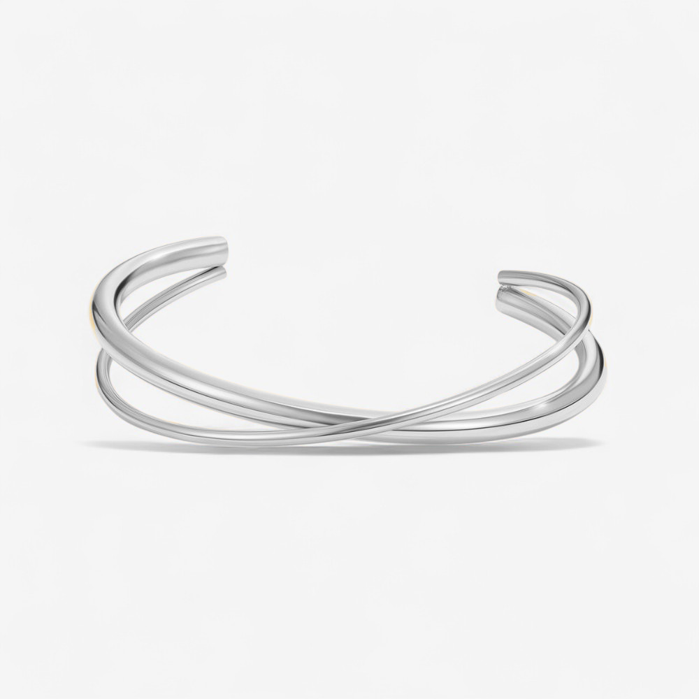 Goldene Twist-Armband