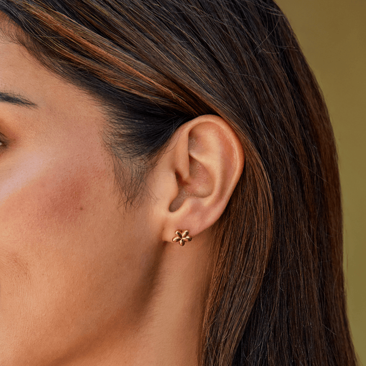 Blumenballon Ohrstecker