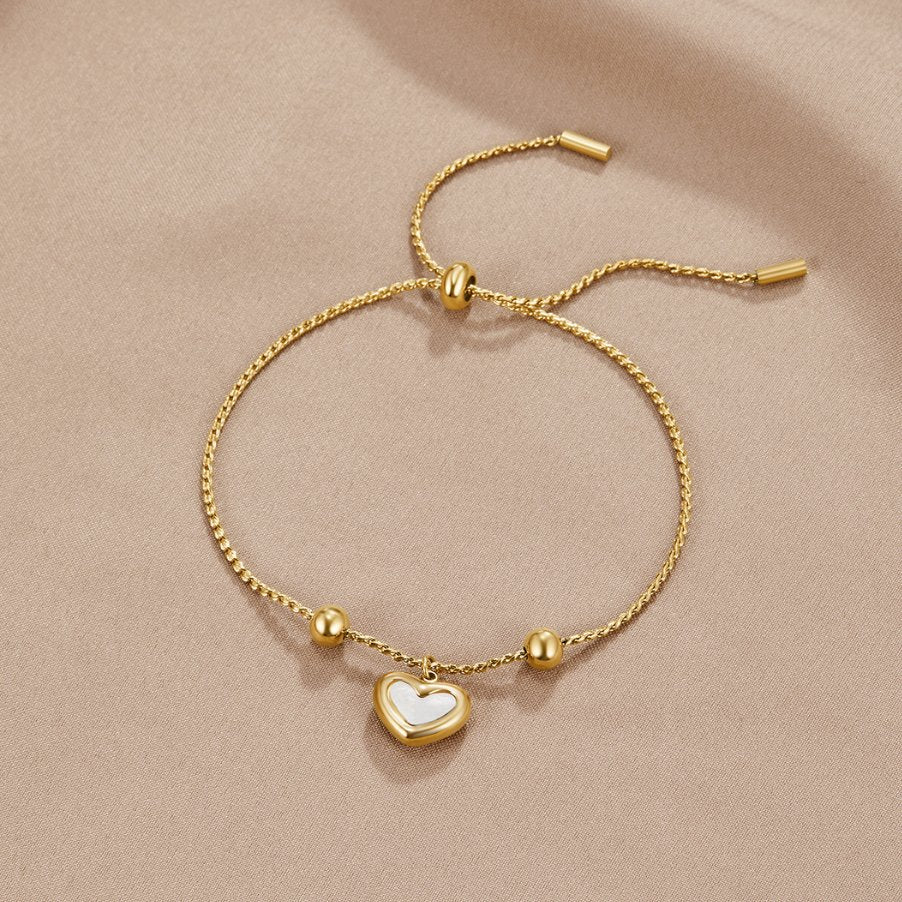 Goldenes Charm-Armband