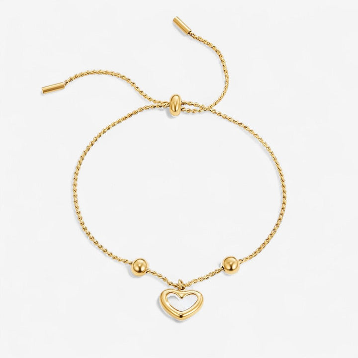 Goldenes Charm-Armband
