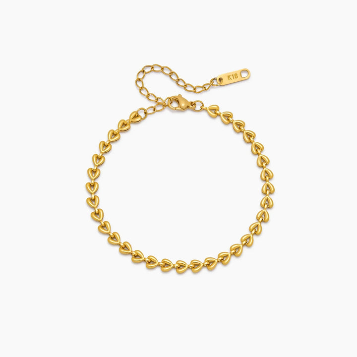 Kette von Herzen Armband