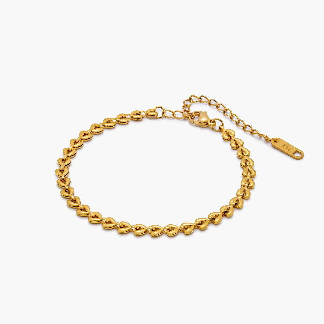 Kette von Herzen Armband