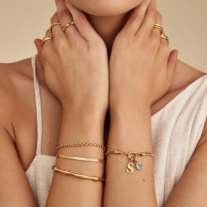 Kette von Herzen Armband