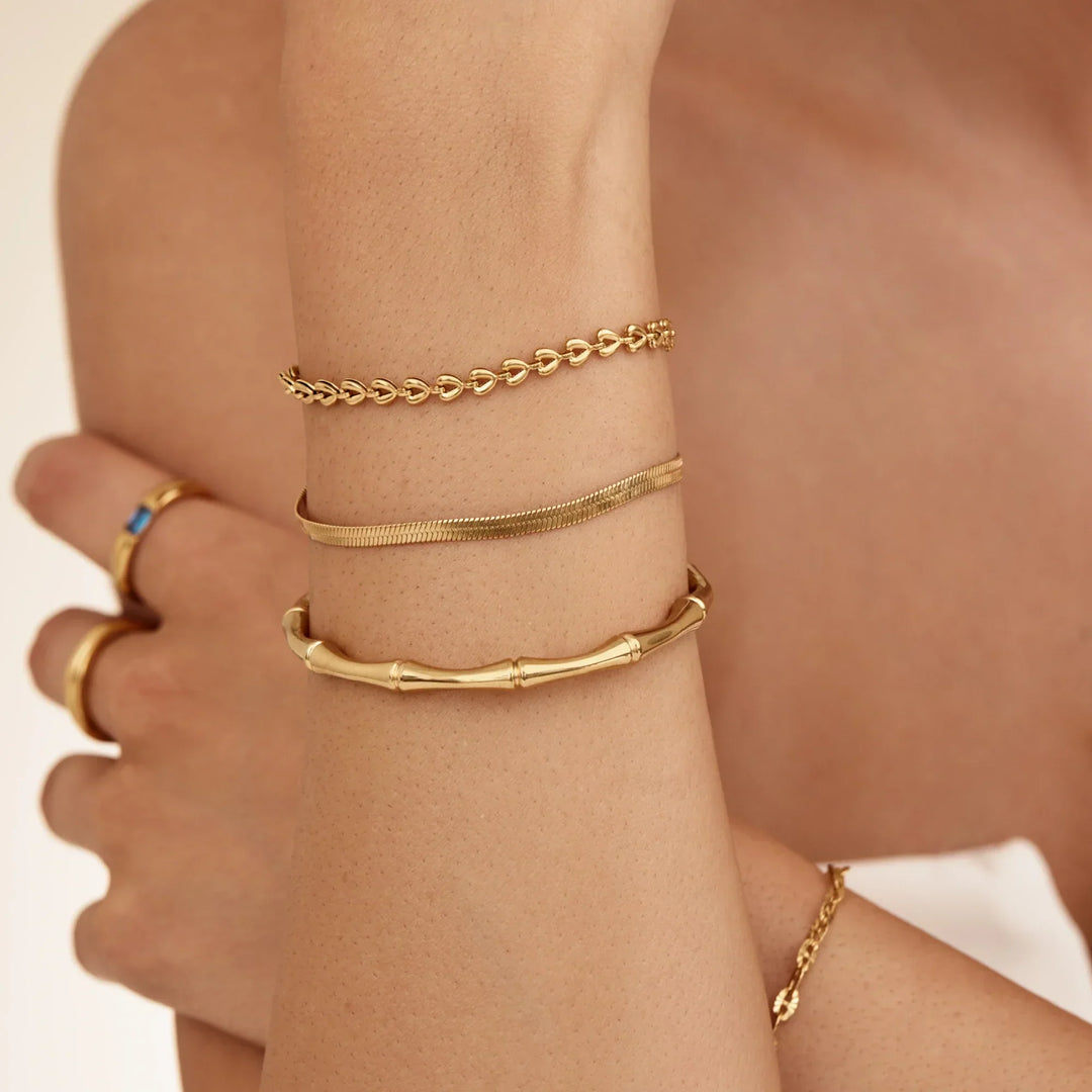 Kette von Herzen Armband