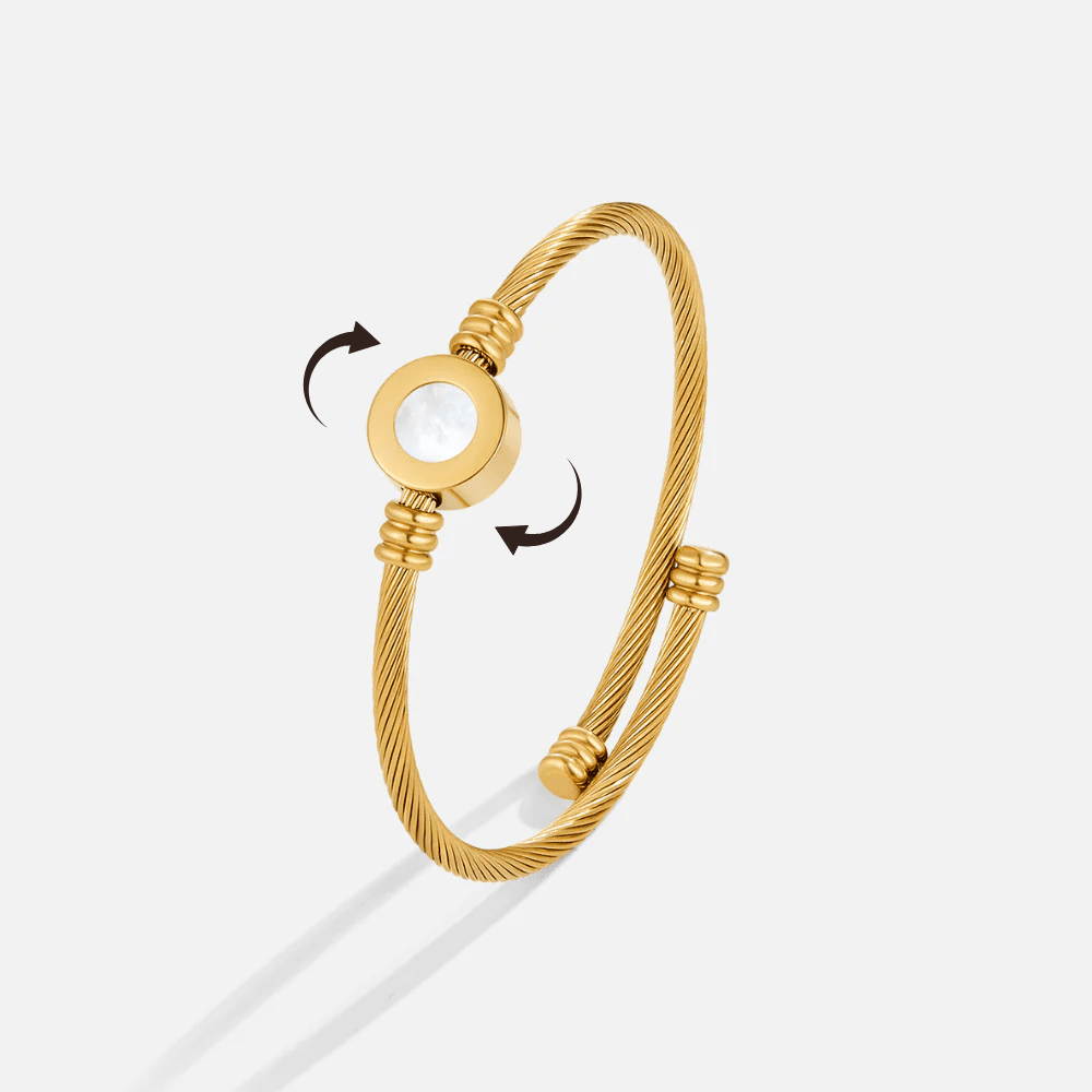 Melinda Gold Rotierbares Armband