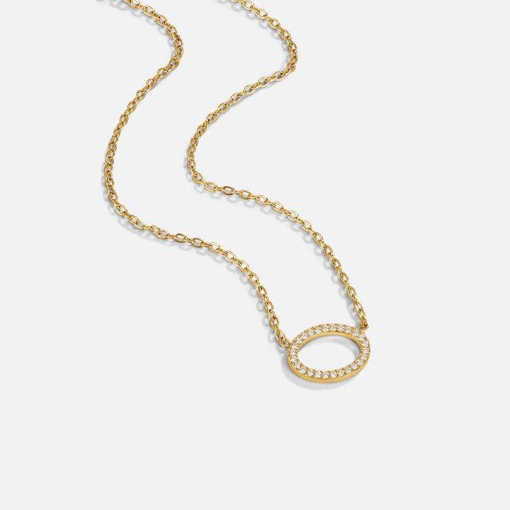 Sienna Kristall-Halskette